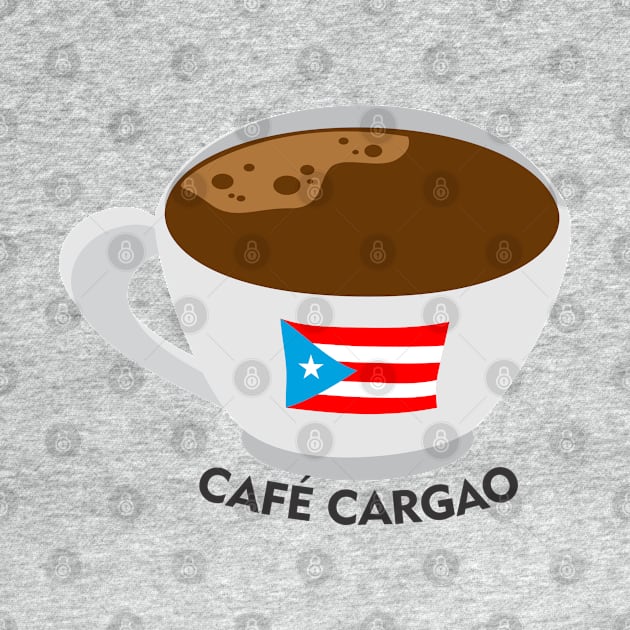 Boricua Cafe Cargao Puerto Rican Coffee Dark Latino Food by bydarling